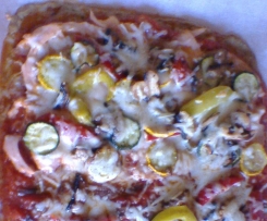 Sardellenpizza Low Carb