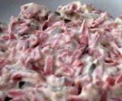 Leichter Fleischsalat mit Joghurt