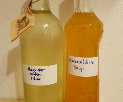 Variation Holunderblütensirup - superschnell und superlecker