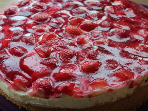 Erdbeerkuchen