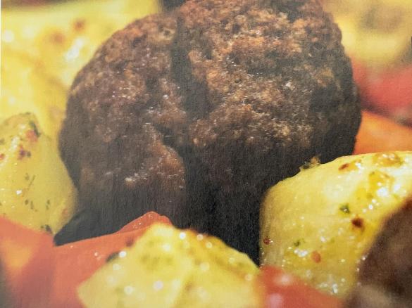 Wildfrikadellen vom Blech (Reh / Wildschwein)