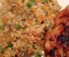Blumenkohlreis - falscher Reis, low carb