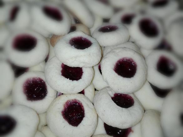 Engelsaugen / Husarenkrapfen vegan und glutenfrei