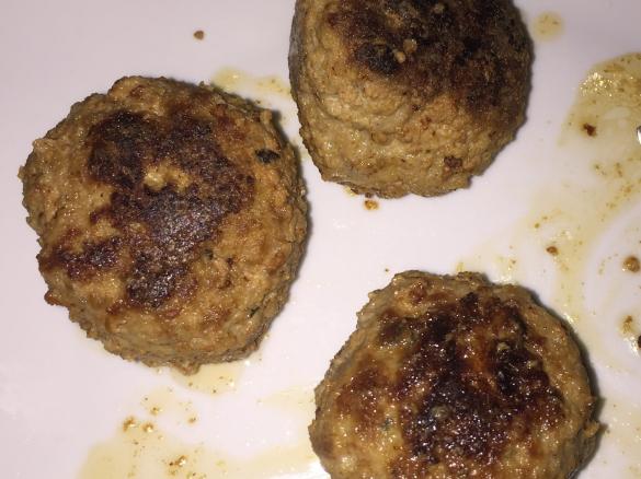 Variation Frikadellen Low Carb