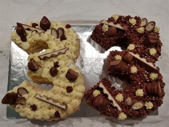 Number Cake / glutenfrei