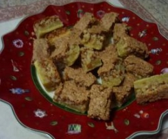 Knusprige Nussbarren