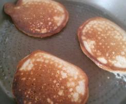 Bananen-Dinkelvollkorn-Pancakes