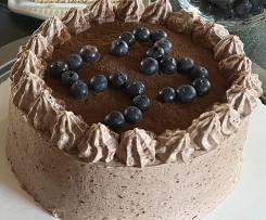 SchokoMousse-Torte Vegan