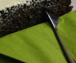 Mohn-Buttercreme-Kuchen