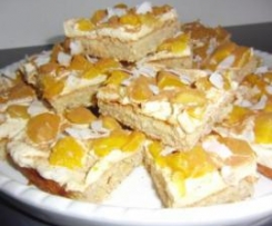 Exotische Mango-Mascarpone-Schnitten