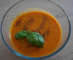 Kürbis Tomaten Suppe WW