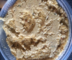 Kichererbsenaufstrich mit Kernen