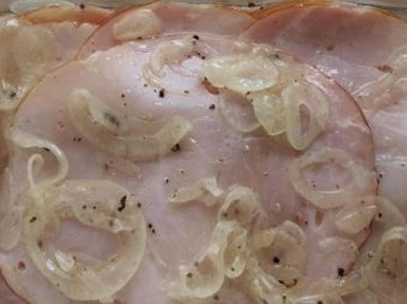 Zwiebelfleisch (Brotbelag)