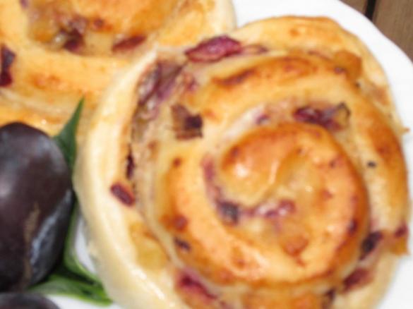 Zwetschgen-Marzipan-Schnecken aus der Landlust 5/2013