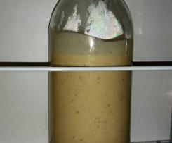 Schnelles Sahne-Senf-Dressing