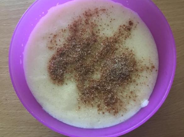 Apfel Zimt Grießbrei