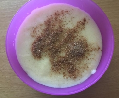 Apfel Zimt Grießbrei