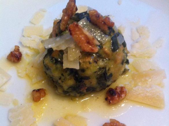 Mangold Knödel (für Freitagabend)