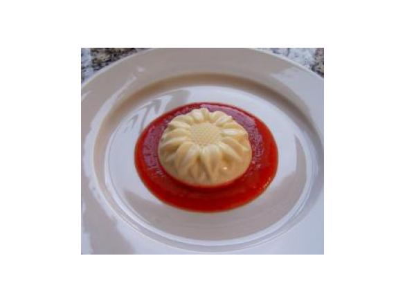 Holunderblüten-Panna-Cotta