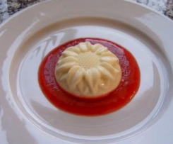 Holunderblüten-Panna-Cotta