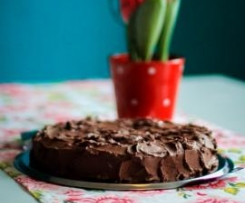 Double Choclate Cake with Macadamia nuts