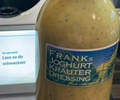 Frank’s Joghurt-Kräuterdressing für Blattsalate