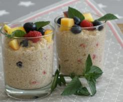 Quinoa Frühstück mit Früchten