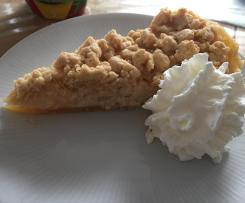 Apfelkuchen mit Schmand und Streusel