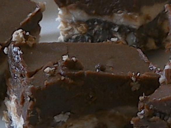 Nanaimo Bars (kanadisch. Ohne Backen)