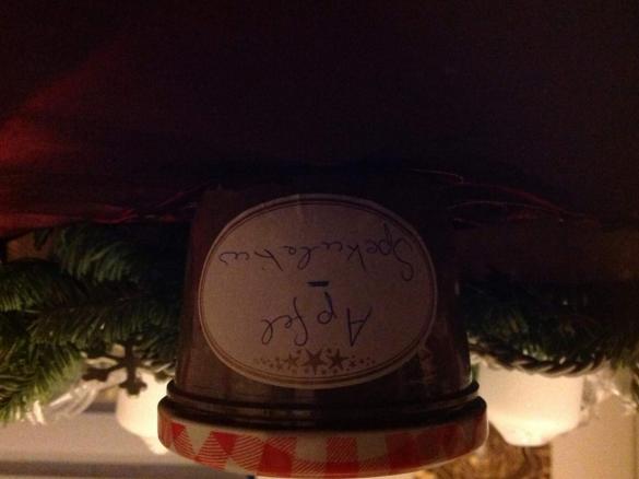 Apfel Spekulatius Marmelade  glutenfrei