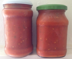 Frische Tomatensoße für Nudeln / Pizza