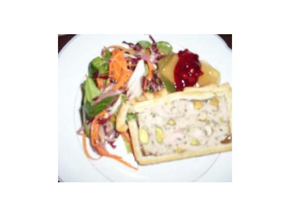 Kaninchenpastete - Weihnachtspastete