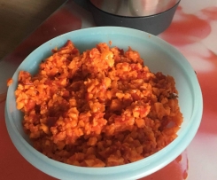 Möhren-Paprika-Salat