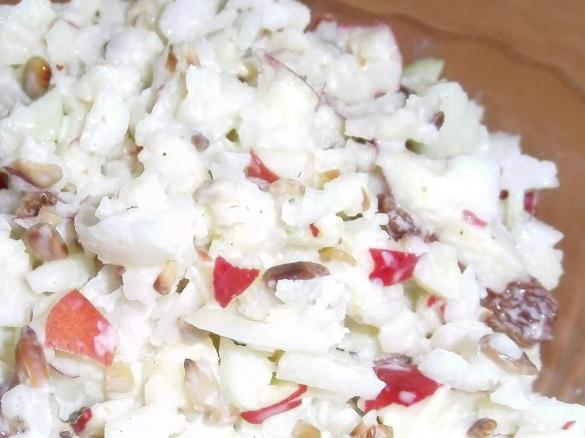 Apfel-Kohlrabi-Salat