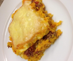 Muskatkürbislasagne