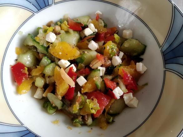 PaGu-Salat, Paprika Gurken Salat
