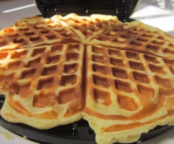 Waffeln - Quarkwaffeln