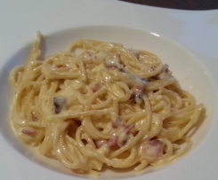 Spaghetti alla Carbonara wie beim Italiener