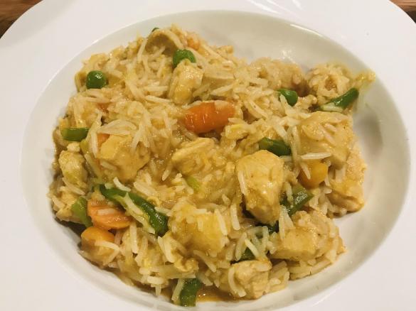 Hühnchen-Gemüse-Curry