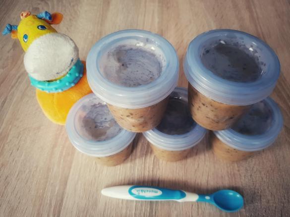 Mediterraner Reisbrei mit Lachs (stückig, ab ca. 8. Monat)