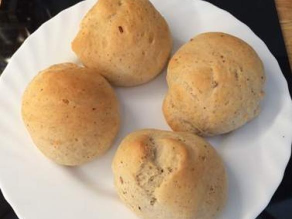 Mandelmilch-Brötchen (vegan)