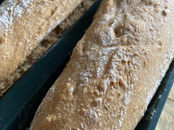 Dinkel-Bier-Baguette