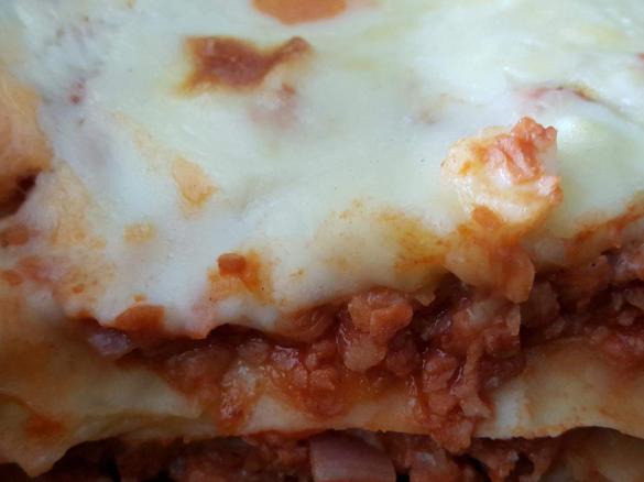 Vegetarische Lasagne mit Soja