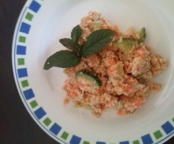 Salat von Blumenkohl-"Couscous"