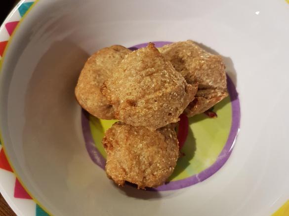 Babykekse mit Banane, Hirse & Dinkel