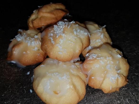 Zitronen Kokos Blumen