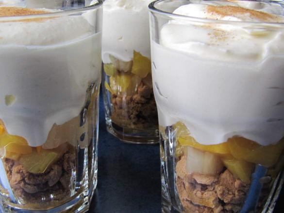 Schnelles Obstdessert