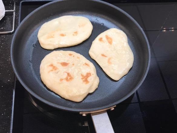 Variation Schnelles Pfannen-Brot (ohne Backofen)