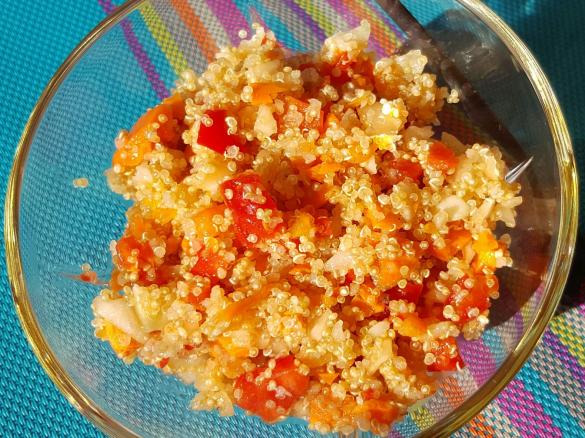 Quinoa-Rohkost-Salat