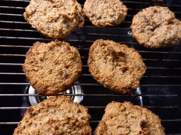 gesunde Haferkekse ohne Mehl